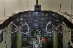 The cockpit of Grumpy the B-25.