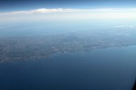 Looking over southwestern Ontario.