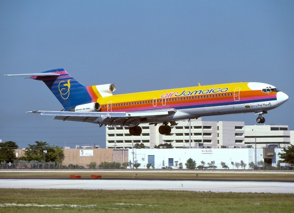 The only three-holer type they ever operated, the 727. (Photo by Mike McLaughlin)