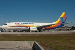 Air Jamaica 737-800 9Y-JMA at FLL. (Photo by Mark Lawrence)