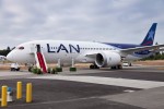 LAN's first Boeing 787-8 Dreamliner. (Photo by Dan King/NYCAviation)