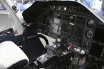 Cockpit of the Bell 430 helicopter.