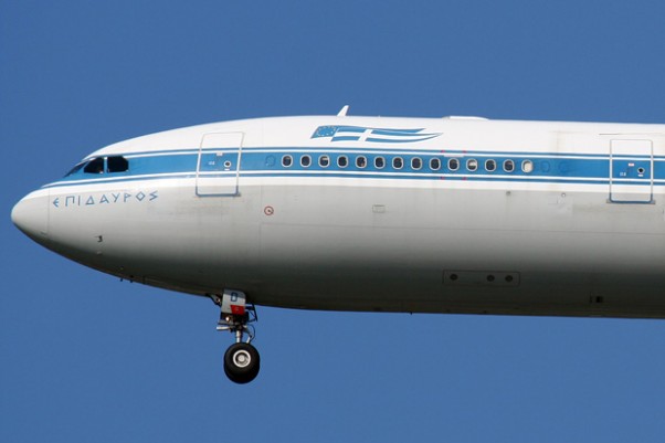 olympic-a340-620 An Olympic A340 on final for JFK. Photo by Matt Molnar.