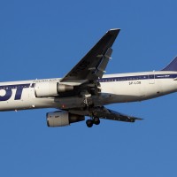 LOT Poland was born in 1929. Here, a 767-300 of theirs is on approach to JFK. (Photo by Brian Futterman)