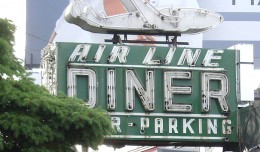 Initial planning of the Lufthansa Heist occurred during a meeting at the Airline Diner near LaGuardia Airport on Astoria Blvd. Today known as the Jackson Hole Diner, the landmark neon Airline Diner sign still stands.