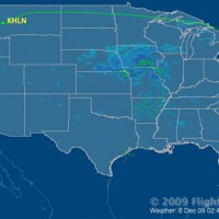 CO 784 flight path.