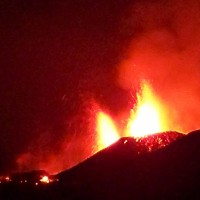 Eyjafjallajokull erupts in Iceland.