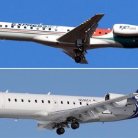 Skywest ERJ-145LR and SkyWest CRJ-200ER