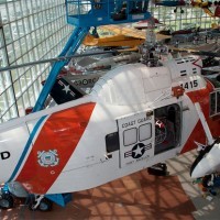 US Coast Guard Sikorsky HH-52A helicopter at Museum of Flight in Seattle.