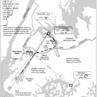 Approach plate for LGA's Express Visual 31. (click to enlarge)