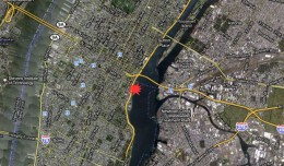 East River Helicopter Crash map. (Map by NYCAviation/Google Maps)