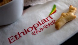 Airplane cracker in Ethiopian Airlines business class