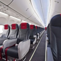 Boeing Sky Interior on a new Norwegian 737-800