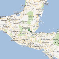The helicopter went down in the village of Quebrada Seca, near Guatemala's border with Belize