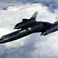 The US Air Force Lockheed A-12, Serial Number 06932, looks very similar to the later SR-71 Blackbird. (Photo by US Air Force)