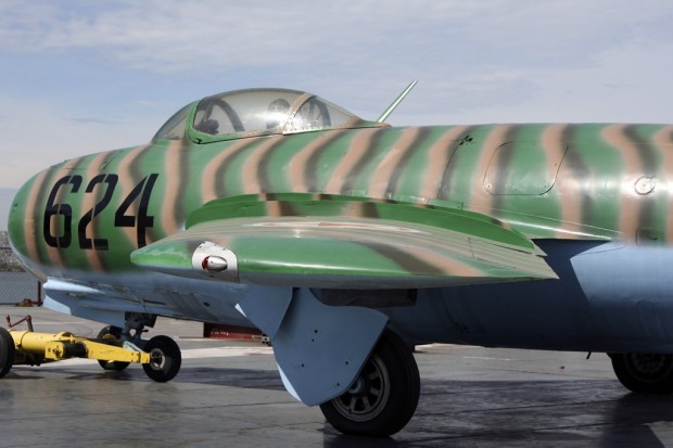 The MiG-15 dominated the skies over Korea during the war until the US sent the more evenly-matched F-86 Sabre to the front. (Photo by Matt Molnar/NYCAviation)
