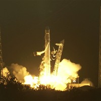 A SpaceX Falcon 9 rocket lifts off from Cape Canaveral. (Photo by NASA TV)