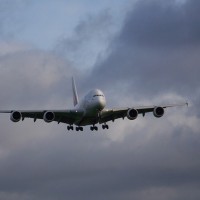 An Emirates Airbus A380 on final approach. (Photo by MCPCShowcaseHD)