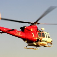 Los Angeles City Fire Department Air Ops 1, a Bell 412 (N301FD). (Photo by Alan Radecki, via Wikipedia)