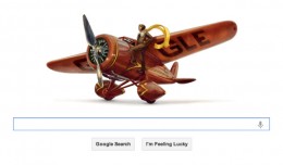 Amelia Earhart Google Doodle