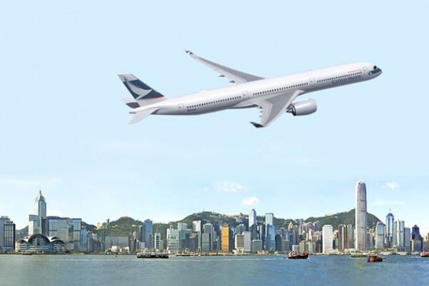Cathay Pacific Airbus A350-1000. (Image by Airbus/Fixion)