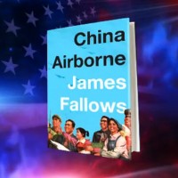 China Airborne book cover on Colbert Report