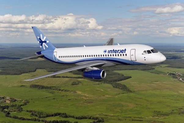 Interjet SuperJet SSJ100. Interjet SuperJet SSJ100.