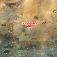 Sudan Helicopter Crash Map. (Map by Google Maps/Matt Molnar)