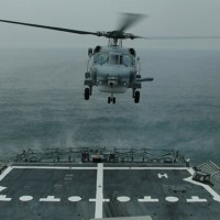 Turkish Sikorsky S-70 helicopter similar to the crashed aircraft. (Photo by Turkish Naval Forces)