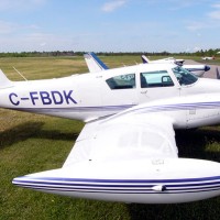 Piper PA-30 similar to the one that crashed in British Columbia.