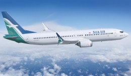 SilkAir Boeing 737 MAX 8. (Rendering by Boeing)