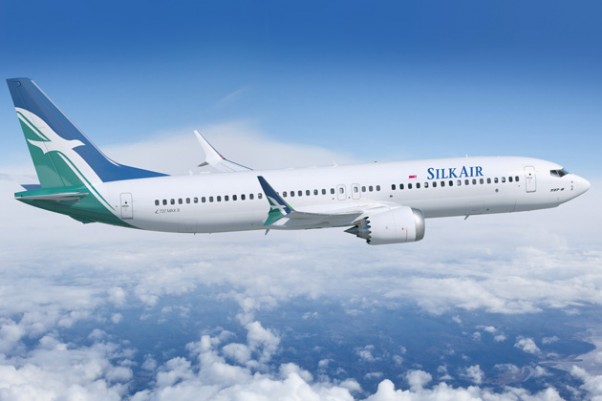 SilkAir Boeing 737 MAX 8. (Rendering by Boeing) SilkAir Boeing 737 MAX 8. (Rendering by Boeing)