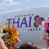 Thai Airways first Airbus A380. (Photo by Airbus)