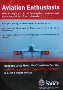Manchester Airport in England has the right idea. Utilizing enthusiasts as extra eyes and ears to keep the airport safer. (click to enlarge)