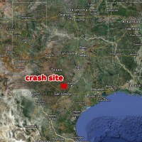 Site of a helicopter crash north of San Antonio, Texas. (Map by NYCAviation/Google Maps)