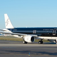 StarFlyer's first directly purchased Airbus A320 (JA08MC). (Photo by Airbus)