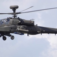 A UK Army Air Corps Westland Apache WAH-64D Longbow (ZJ206).
