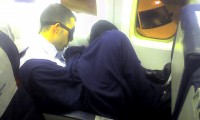 Actual photo of me catching up on some sleep before departing on a ferry flight to God-knows-where.