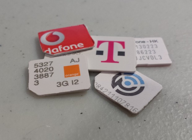 Used SIM cards make a nice little memento of yours trips