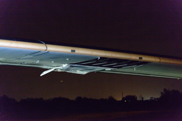 Solar Impulse Wing Damage