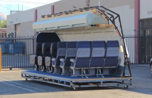 Need an airplane? Not in LA? These seating pallets can come to you!