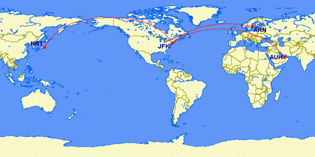 Routes seeing additional frequencies and new destinations by foreign carriers.