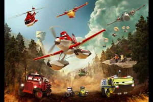 The fleet in Planes: Fire & Rescue (Photo courtesy Disneytoon Studios