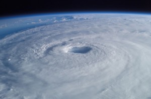 2003's Hurricane Isabel, as seen from the International Space Station.