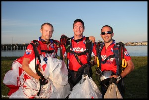 Lucas Oil Skydive team. Photo by Scott Snorteland.
