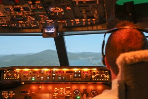 On a long base leg for Kai Tak.