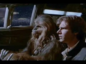 “Chewie, was that 737 supposed to be below us?”