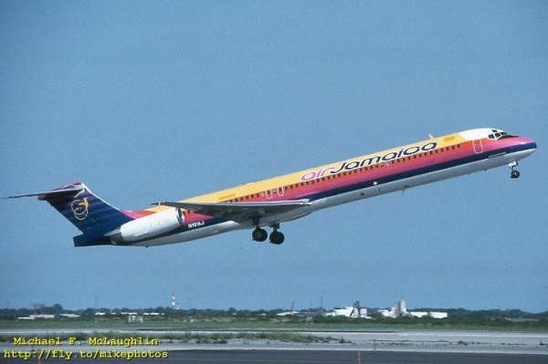 Air Jamaica even had Mad Dogs! (Photo by Mike McLaughlin)