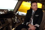 David Wilson talking to ANZ's B777 deptuty fleet manager
