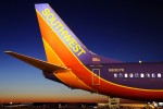 Southwest 737 at sunset. (Photo by Gordon Gebert Jr.)